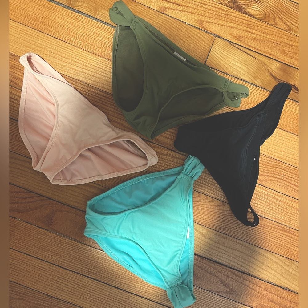 Set of size small bathing suit bottoms